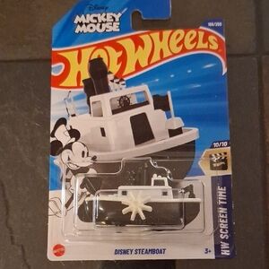 HOT WHEELS STEAMBOAT WILLIE